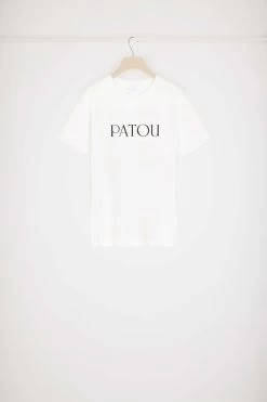 Patou Logo T-shirt In Organic Cotton -Patou A21JE0299999001W 10