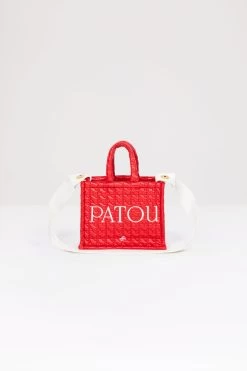 Small Patou Tote In Eco-friendly Quilted Nylon -Patou AC0250123307R 10