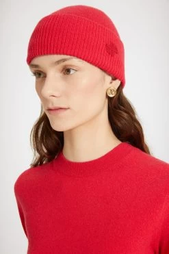 JP Beanie In Sustainable Wool And Cashmere