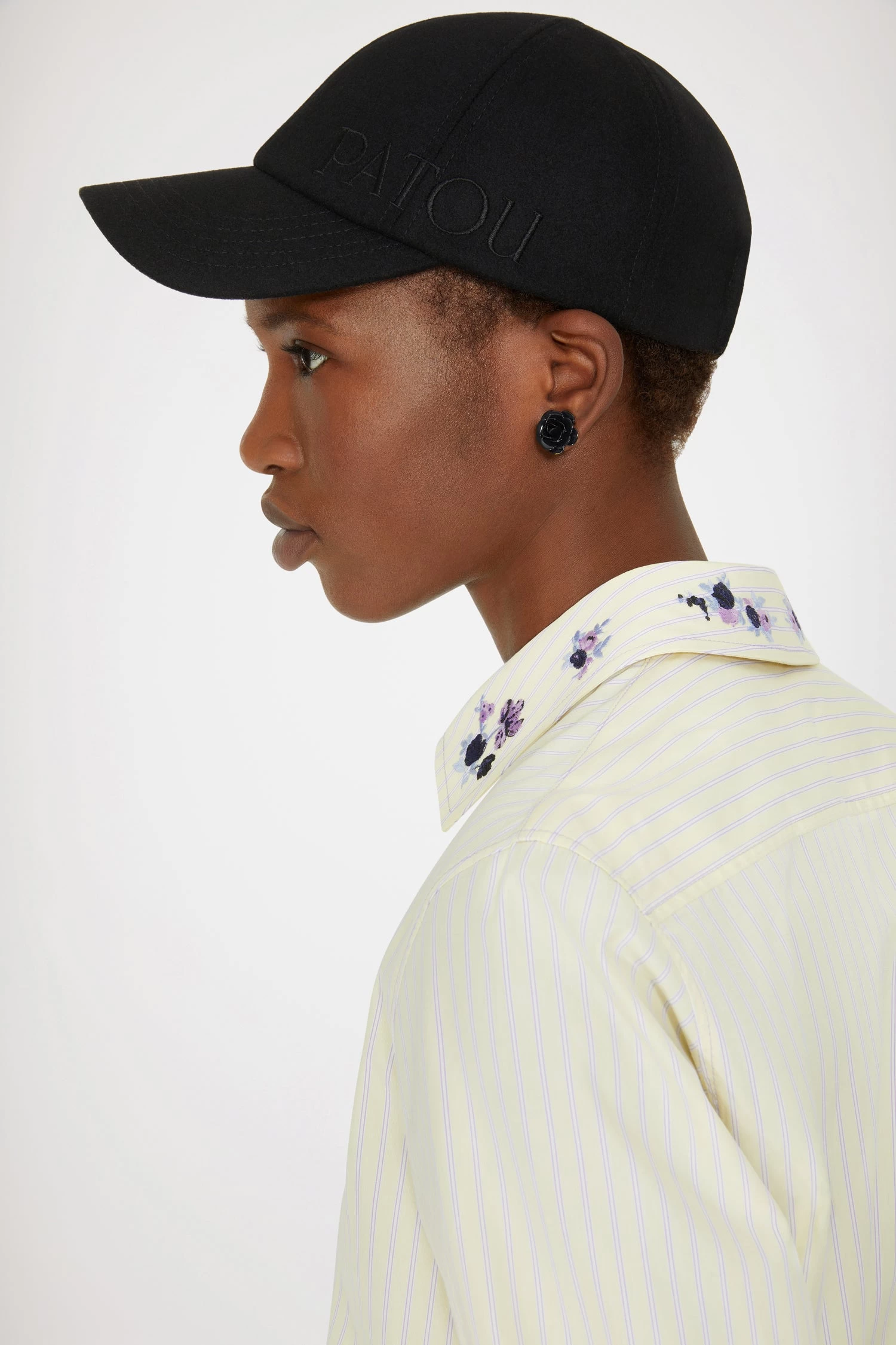 Signature Organic Cotton Shirt With Embroidered Collar 2 Signature Organic Cotton Shirt With Embroidered Collar – Image 2