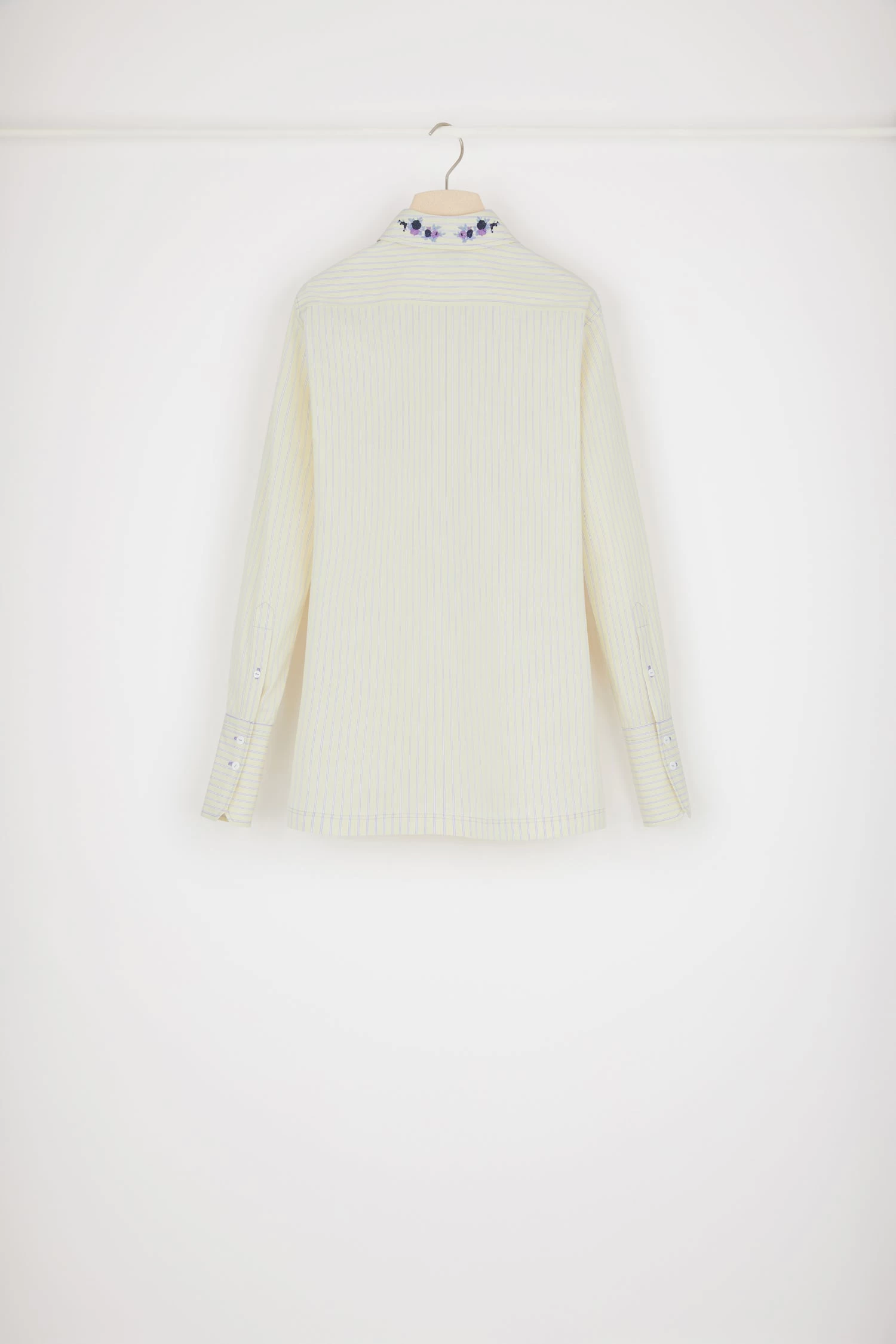 Signature Organic Cotton Shirt With Embroidered Collar 4 Signature Organic Cotton Shirt With Embroidered Collar – Image 4