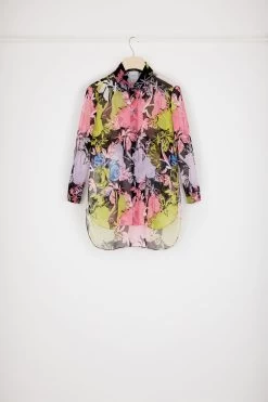 Floral Baby Shirt In Silk Muslin -Patou BL02101275047 10