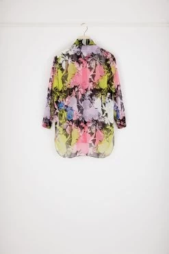 Floral Baby Shirt In Silk Muslin -Patou BL02101275047 11