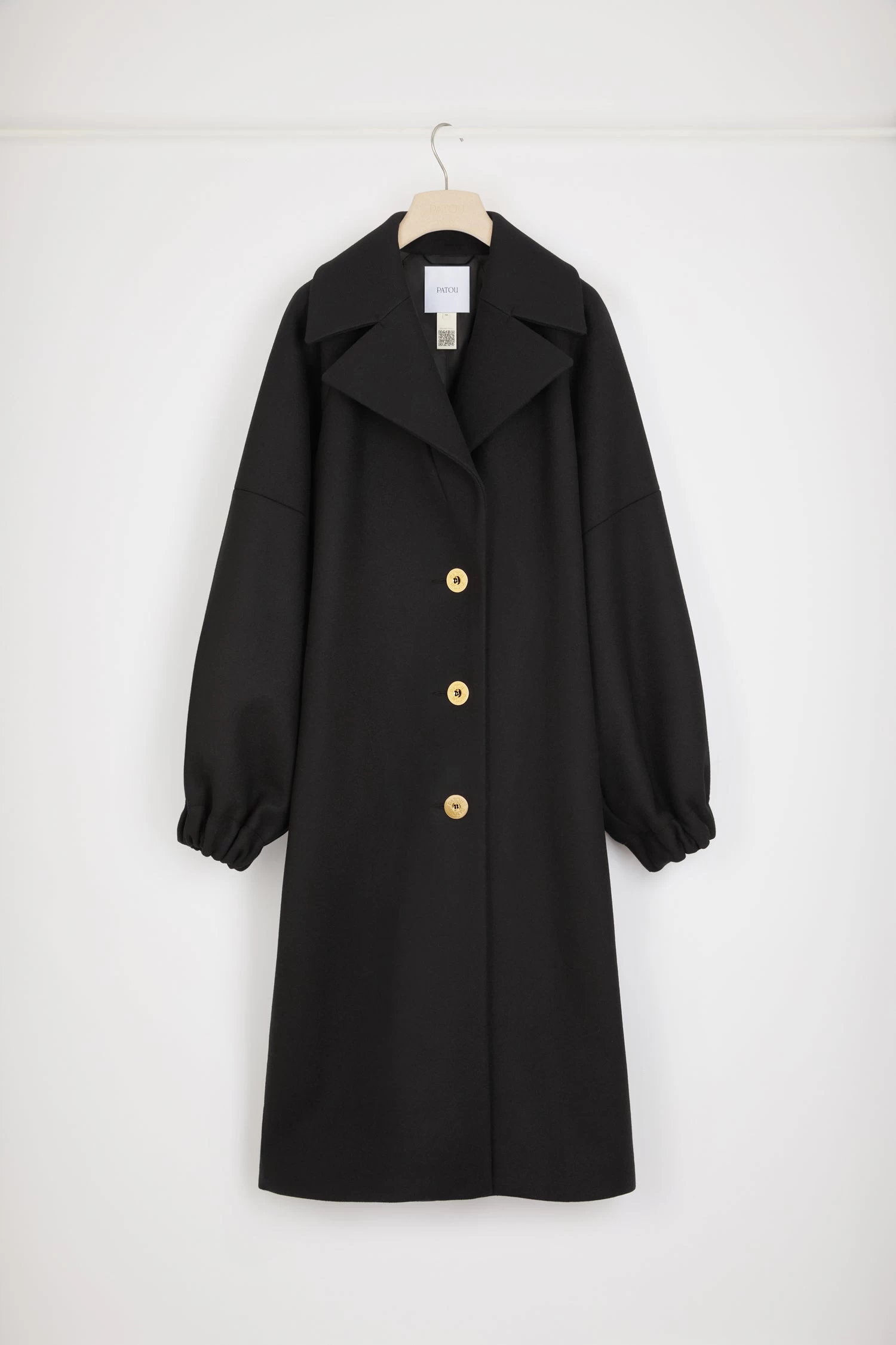 Cocoon Coat In Wool-blend Felt 4 Cocoon Coat In Wool-blend Felt â Image 4