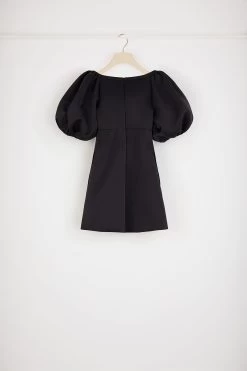 Balloon Sleeve Mini Dress In Recycled Satin -Patou DR0940122999B 11