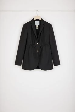 Drawstring Jacket In Virgin Wool -Patou JA0260103999B 10