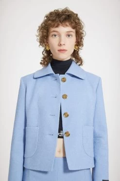 Short Jacket In Stretch Tweed -Patou JA0340134630B 04 Anna