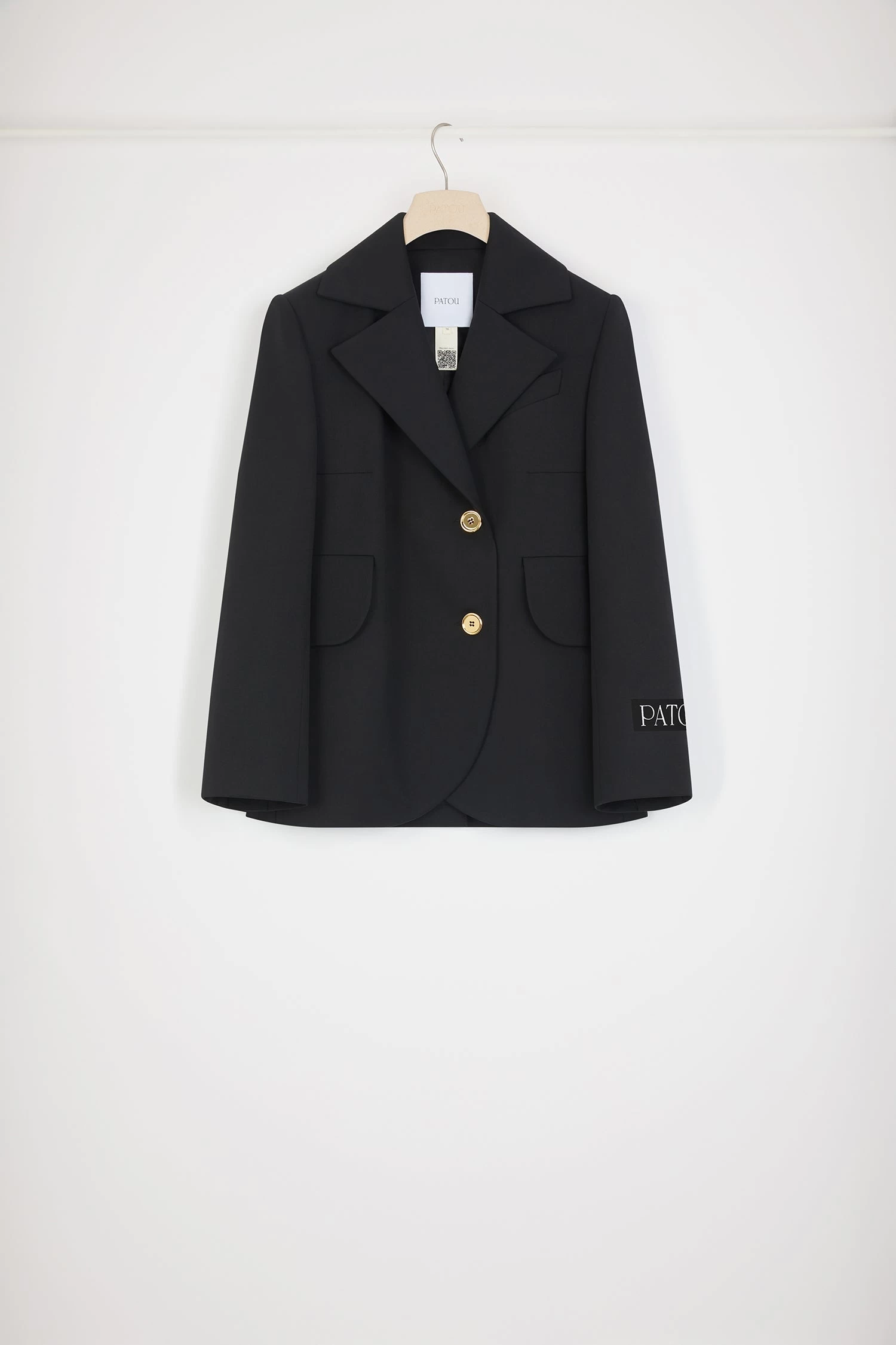 Belted Tailored Jacket In Technical Wool 5 Belted Tailored Jacket In Technical Wool – Image 5