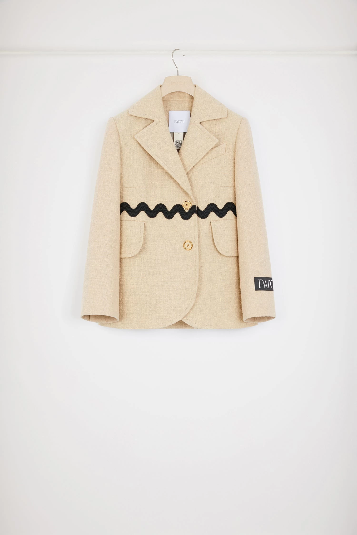 Wave Tailored Jacket In Cotton Tweed 4 Wave Tailored Jacket In Cotton Tweed â Image 4