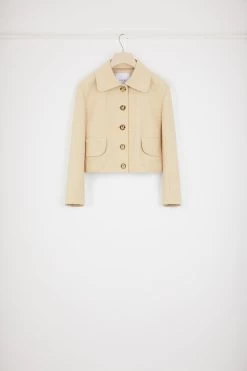 Short Tailored Jacket In Cotton Tweed -Patou JA0410162113B 10