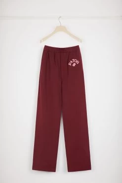Bouclette Embroidery Tracksuit Trousers In Organic Cotton 7 Bouclette Embroidery Tracksuit Trousers In Organic Cotton -Patou JE0909985496B 10