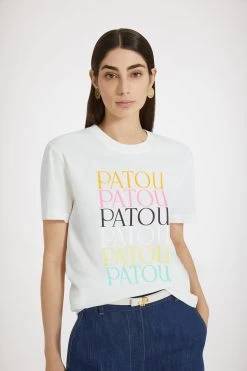 Patou Patou T-shirt In Organic Cotton