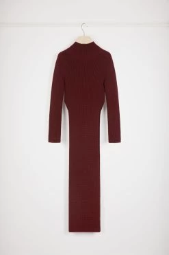 Ribbed Panel Jumper In Sustainable Wool -Patou KN1378040496B 10