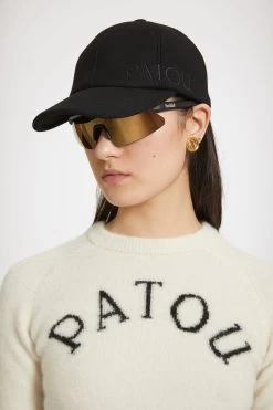 Patou Jacquard Top In Sustainable Alpaca Blend -Patou KN1498065009A 04 Cordelia