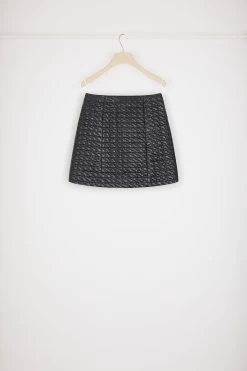Mini Skirt In Eco-friendly Quilted Nylon -Patou SK0460123994B 10