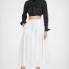 Maxi Skirt In Recycled Faille