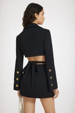 Wrap Skirt In Wool Crepe -Patou SK0630169999B 03 CECILIA