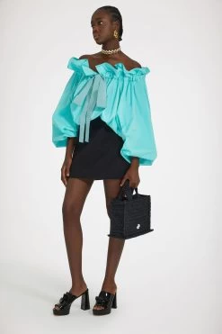 Iconic Drawstring Top In Sustainable Cotton