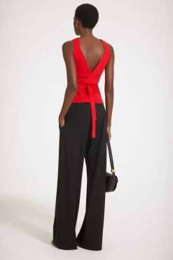 Iconic Long Trousers In Virgin Wool 10 Iconic Long Trousers In Virgin Wool -Patou TR0020103999B 02 Rhokaya