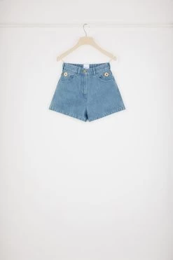 Mini Shorts In Cotton Denim -Patou TR0350008630B 10